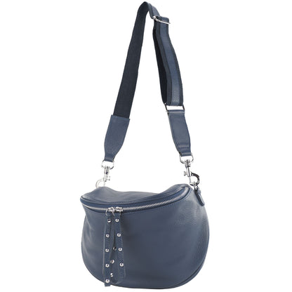 modamoda de - T236 - Umhängetasche Klein Small aus  ital. Leder
