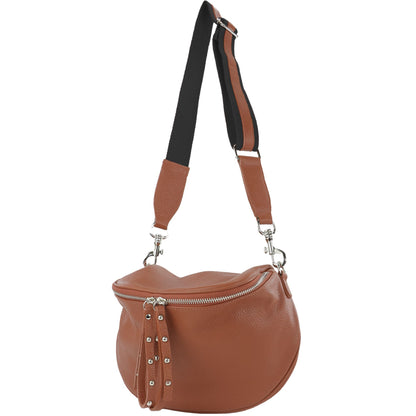 modamoda de - T236 - Umhängetasche Klein Small aus  ital. Leder