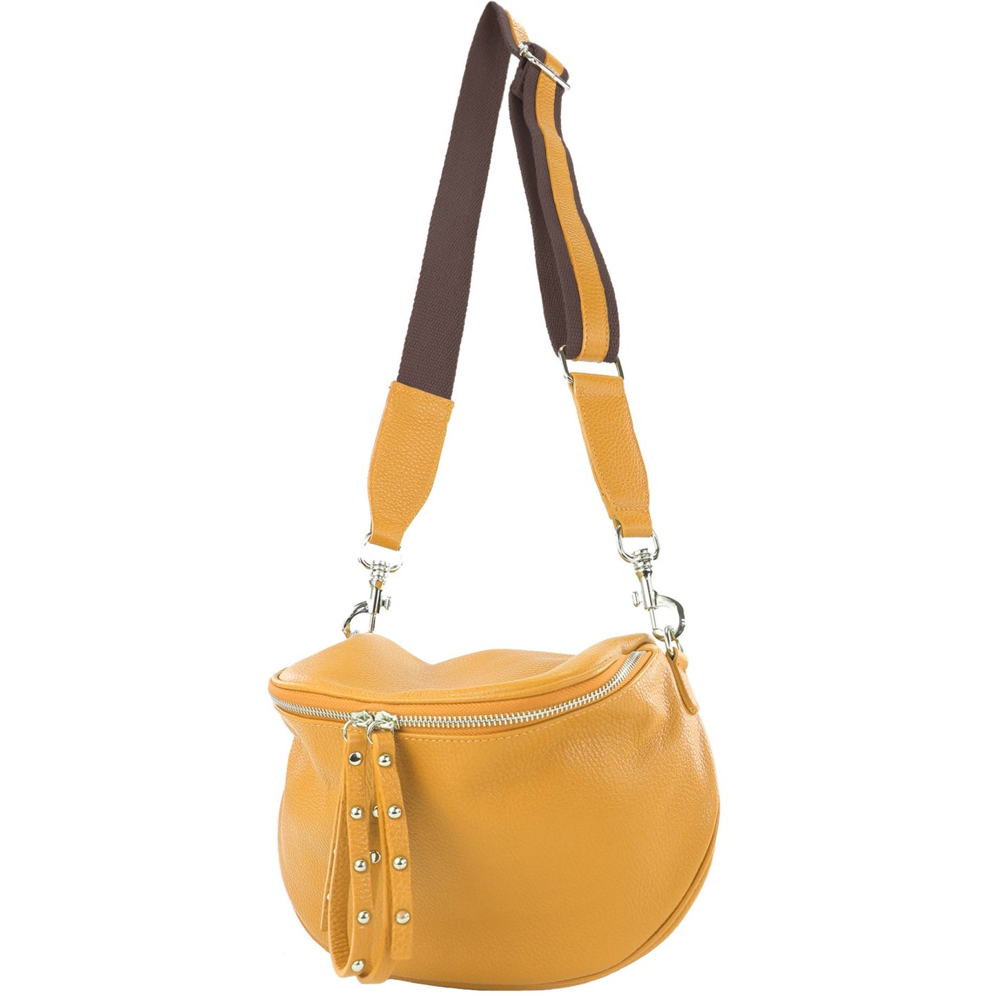 modamoda de - T236 - Umhängetasche Klein Small aus  ital. Leder
