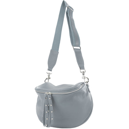 modamoda de - T236 - Umhängetasche Klein Small aus  ital. Leder