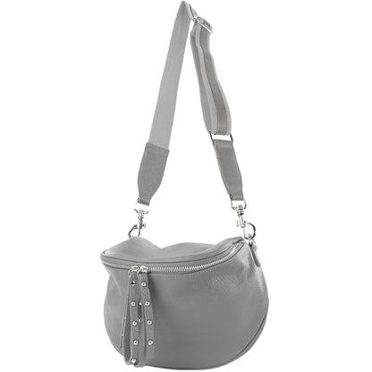 modamoda de - T236 - Umhängetasche Klein Small aus  ital. Leder