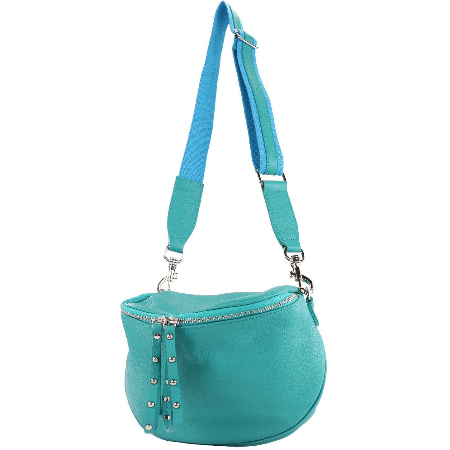 modamoda de - T236 - Umhängetasche Klein Small aus  ital. Leder