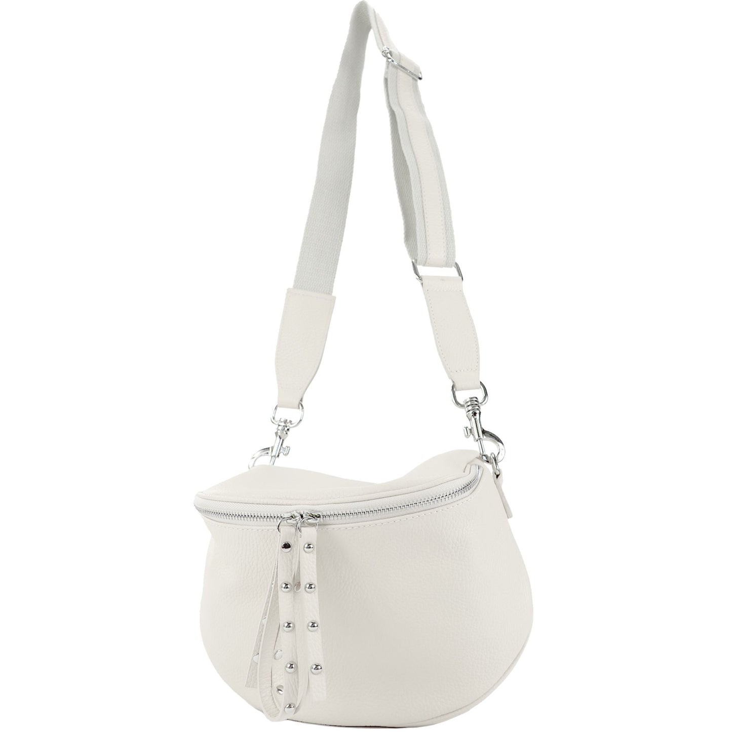 modamoda de - T236 - Umhängetasche Klein Small aus  ital. Leder