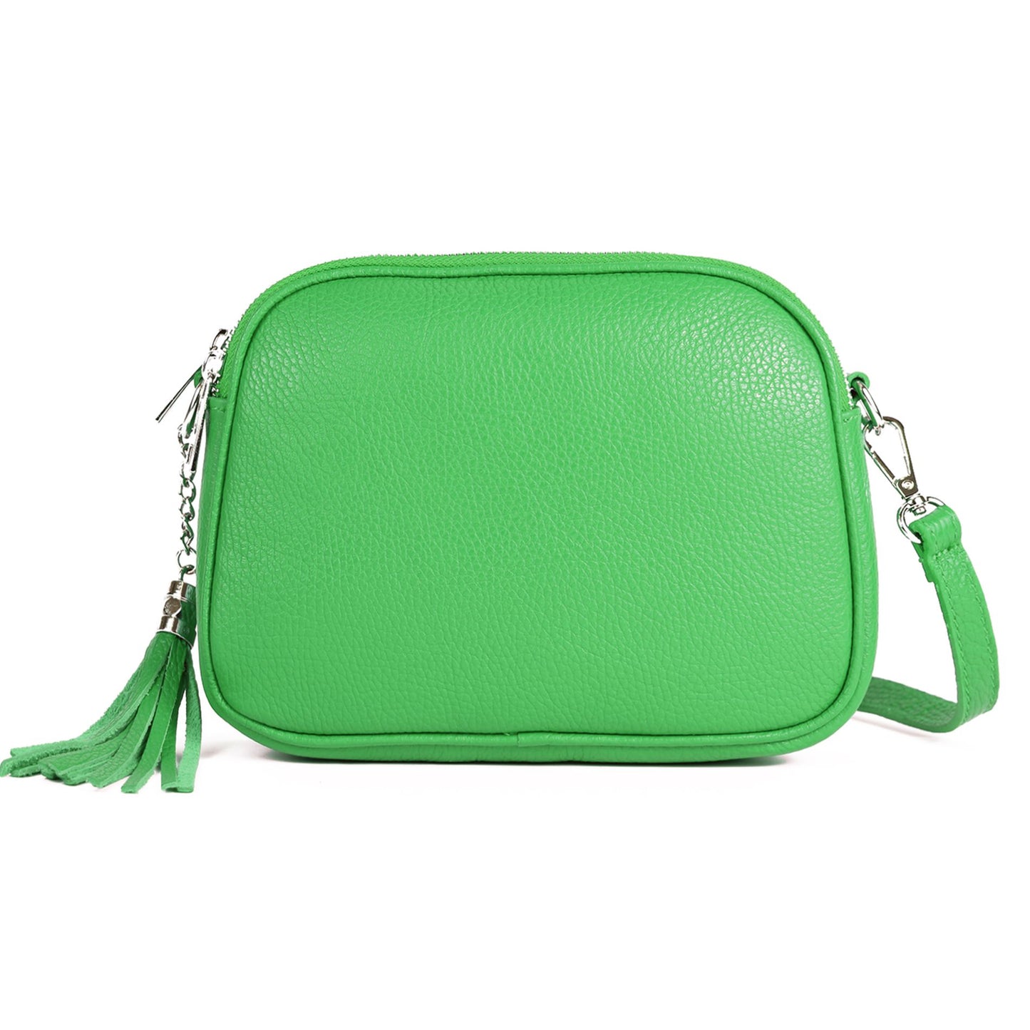 modamoda de - T238 - ital. Damen Umhängetasche Leder Medium