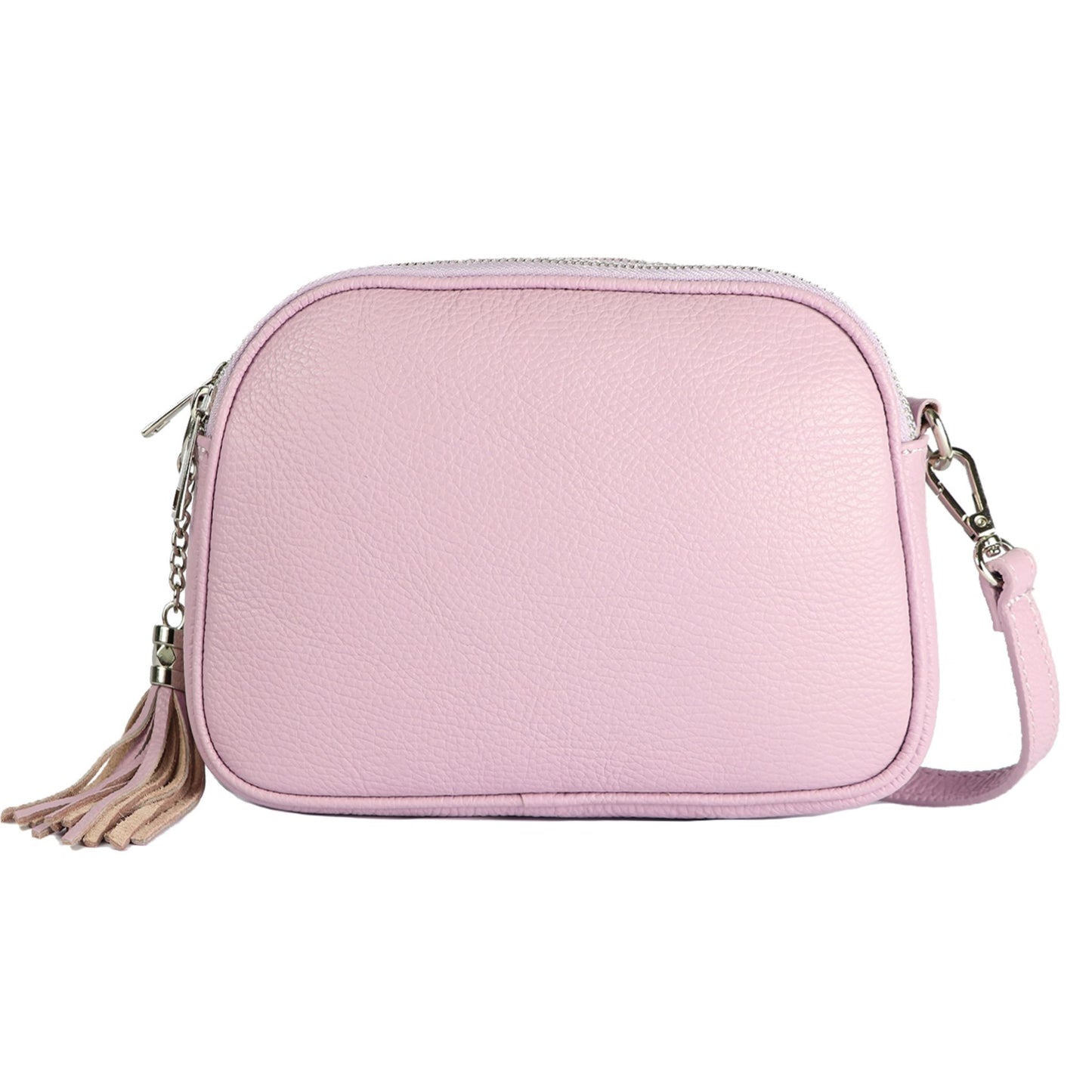 modamoda de - T238 - ital. Damen Umhängetasche Leder Medium