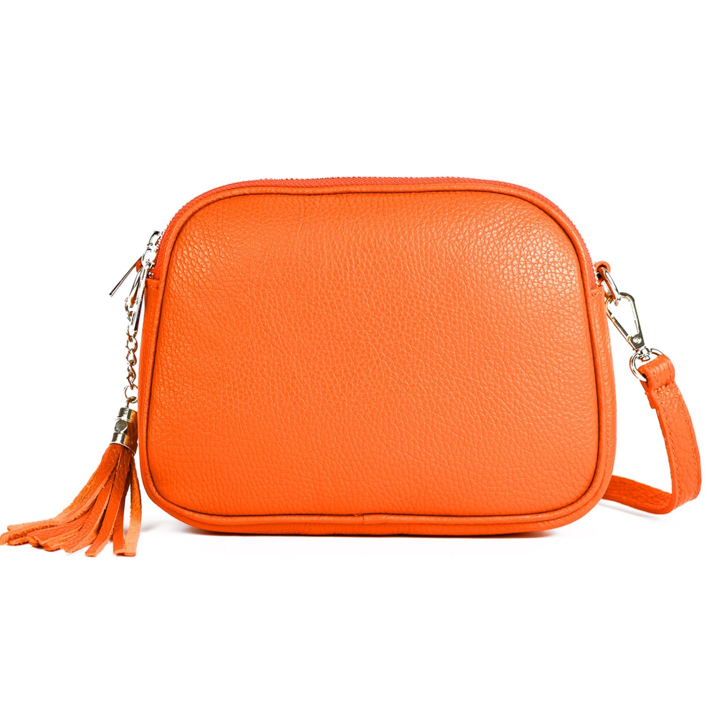 modamoda de - T238 - ital. Damen Umhängetasche Leder Medium