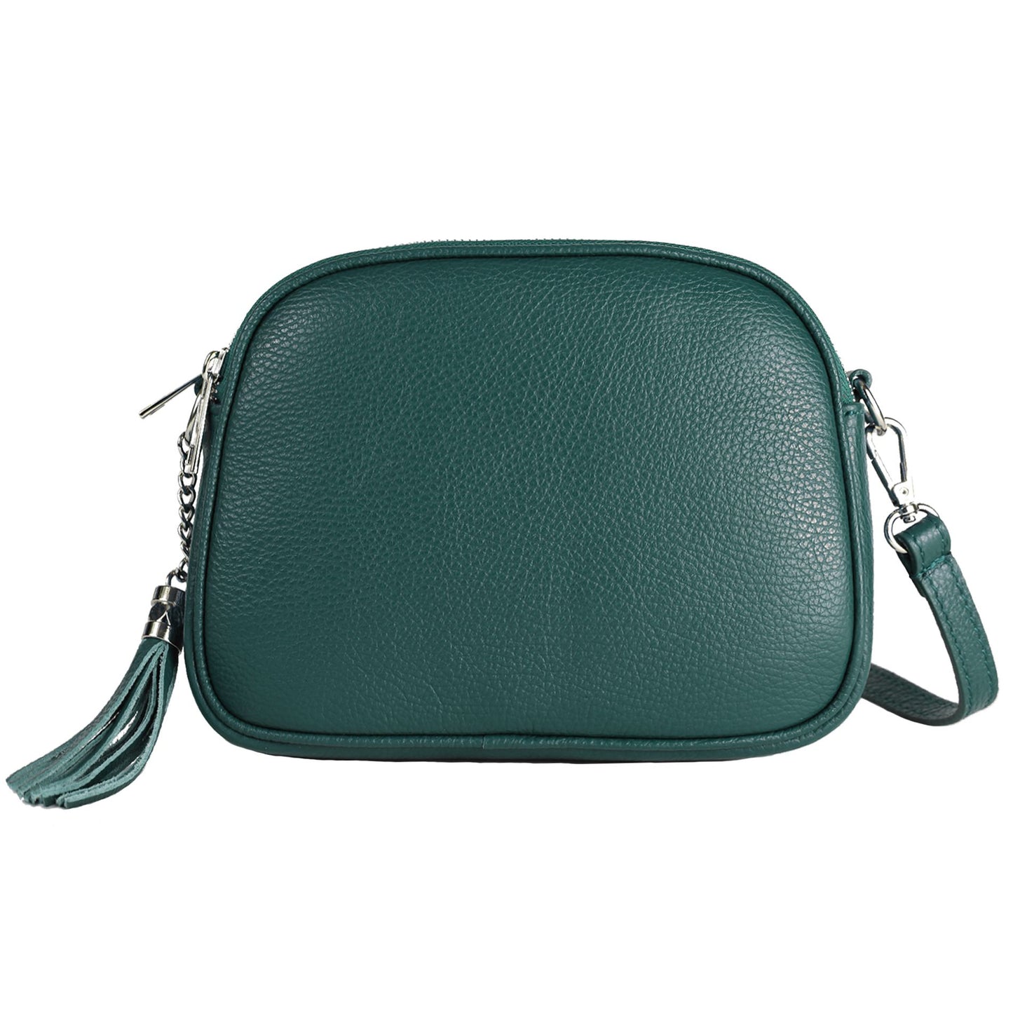 modamoda de - T238 - ital. Damen Umhängetasche Leder Medium