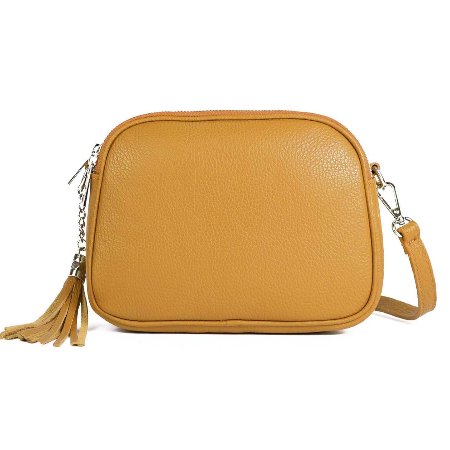 modamoda de - T238 - ital. Damen Umhängetasche Leder Medium