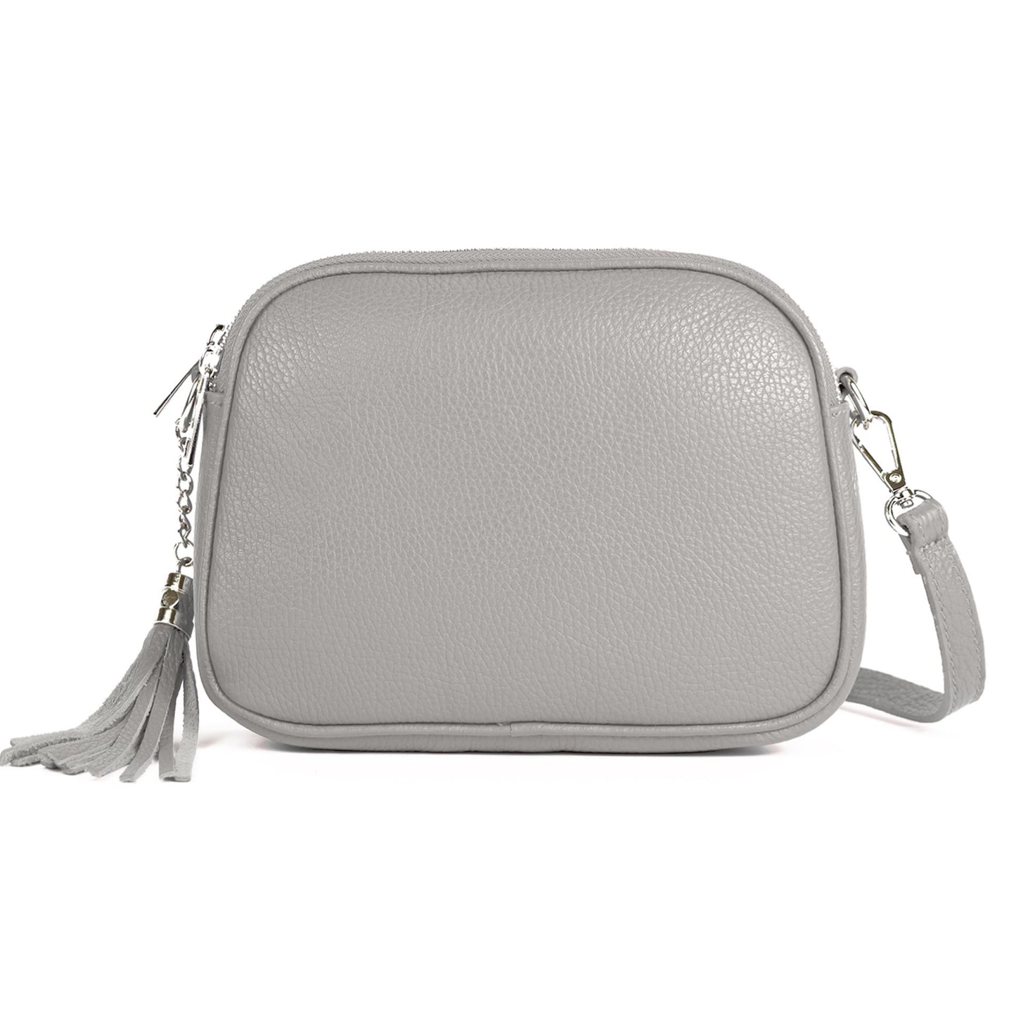 modamoda de - T238 - ital. Damen Umhängetasche Leder Medium