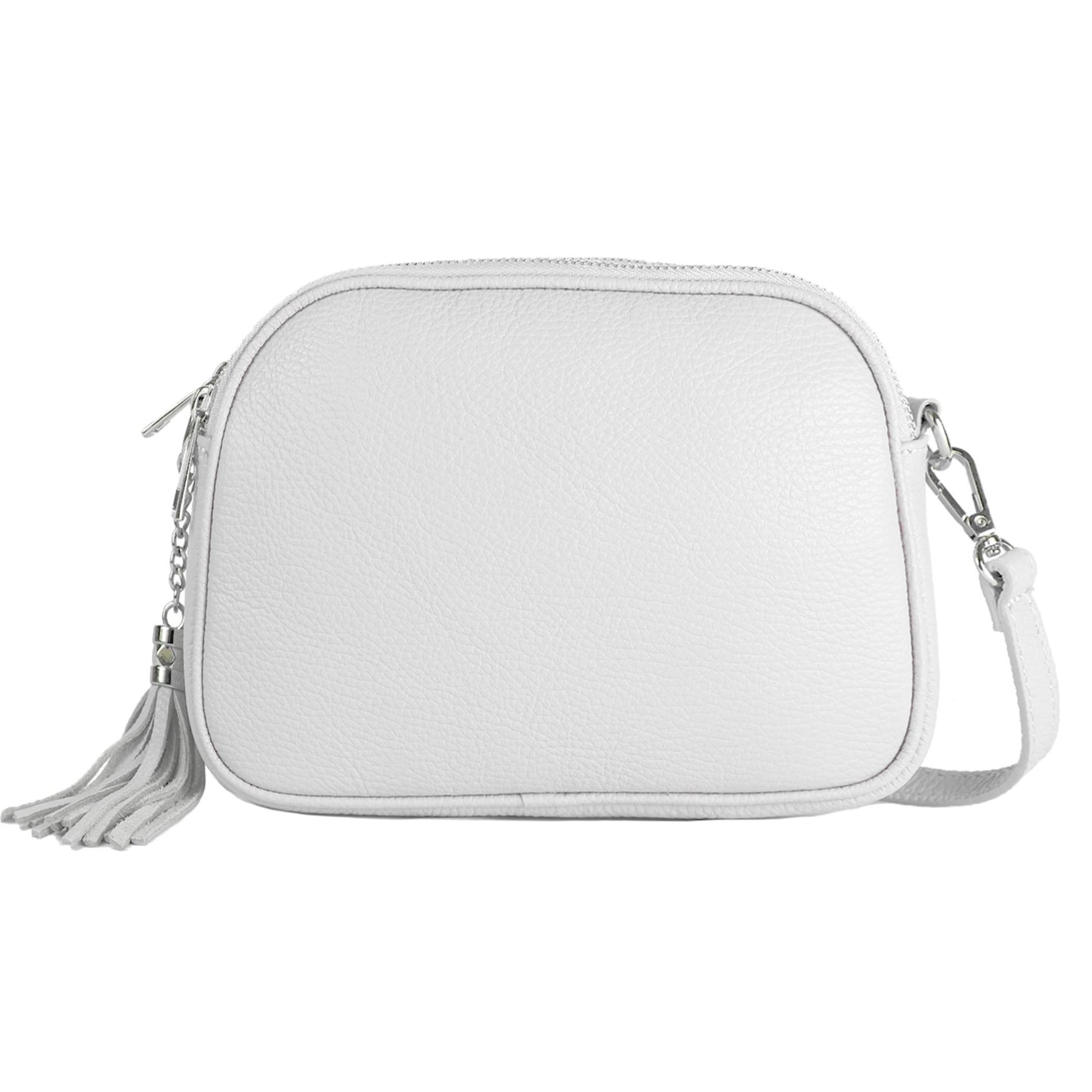 modamoda de - T238 - ital. Damen Umhängetasche Leder Medium