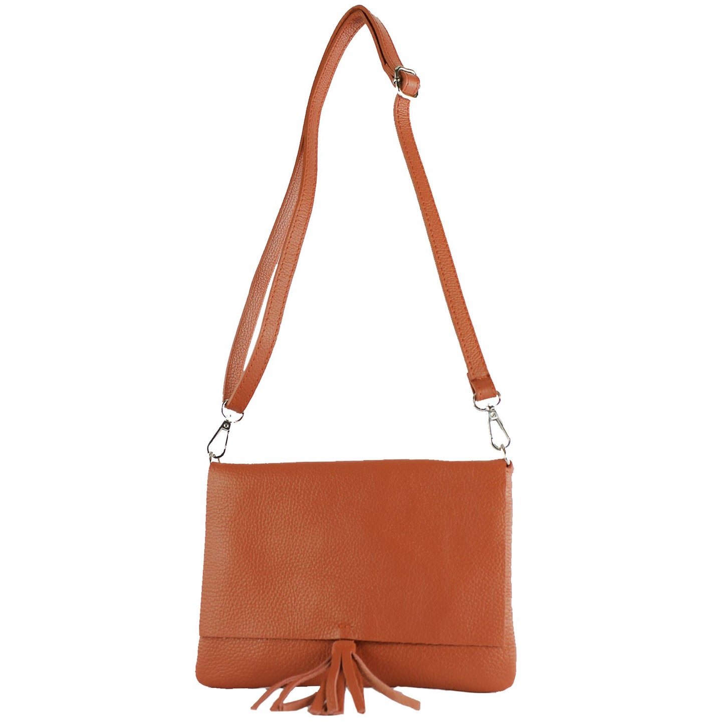 modamoda de - T242 -  ital. Leder Clutch Umhängetasche Small