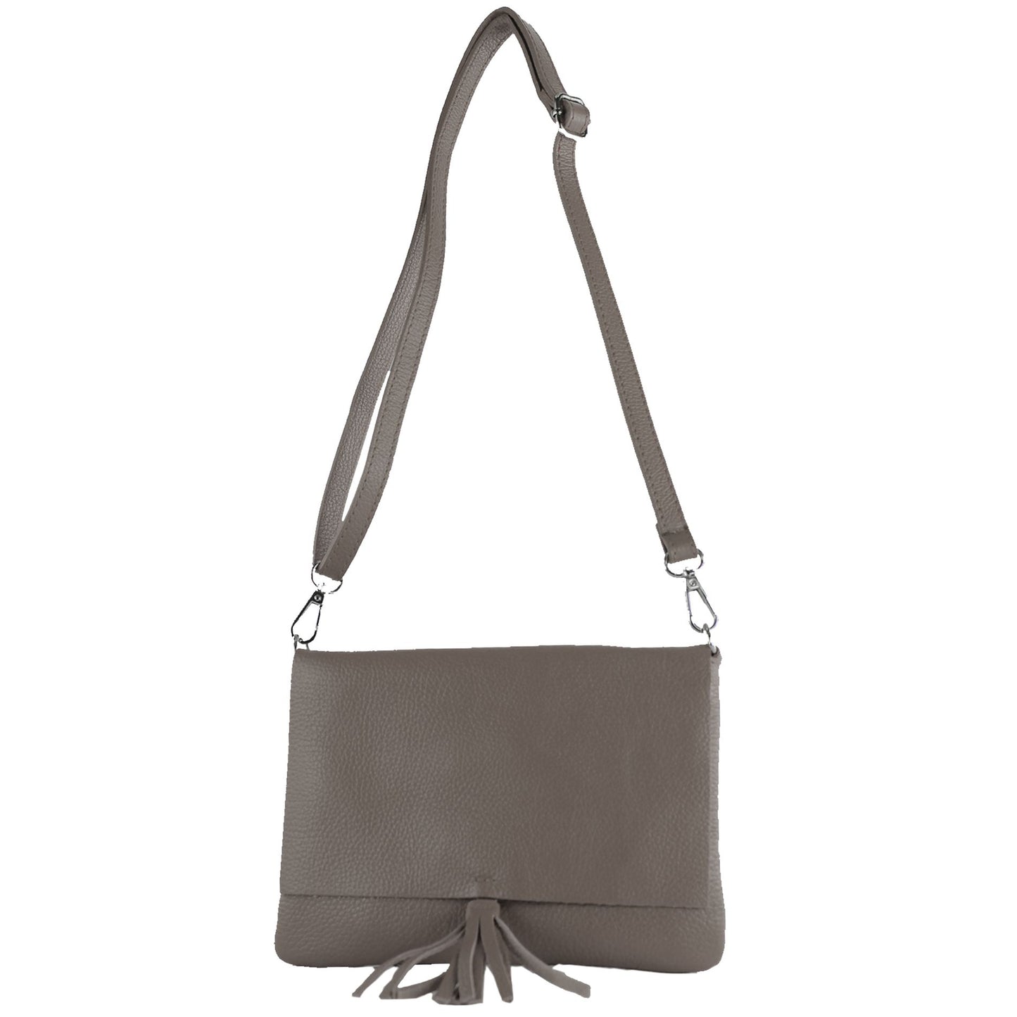 modamoda de - T242 -  ital. Leder Clutch Umhängetasche Small