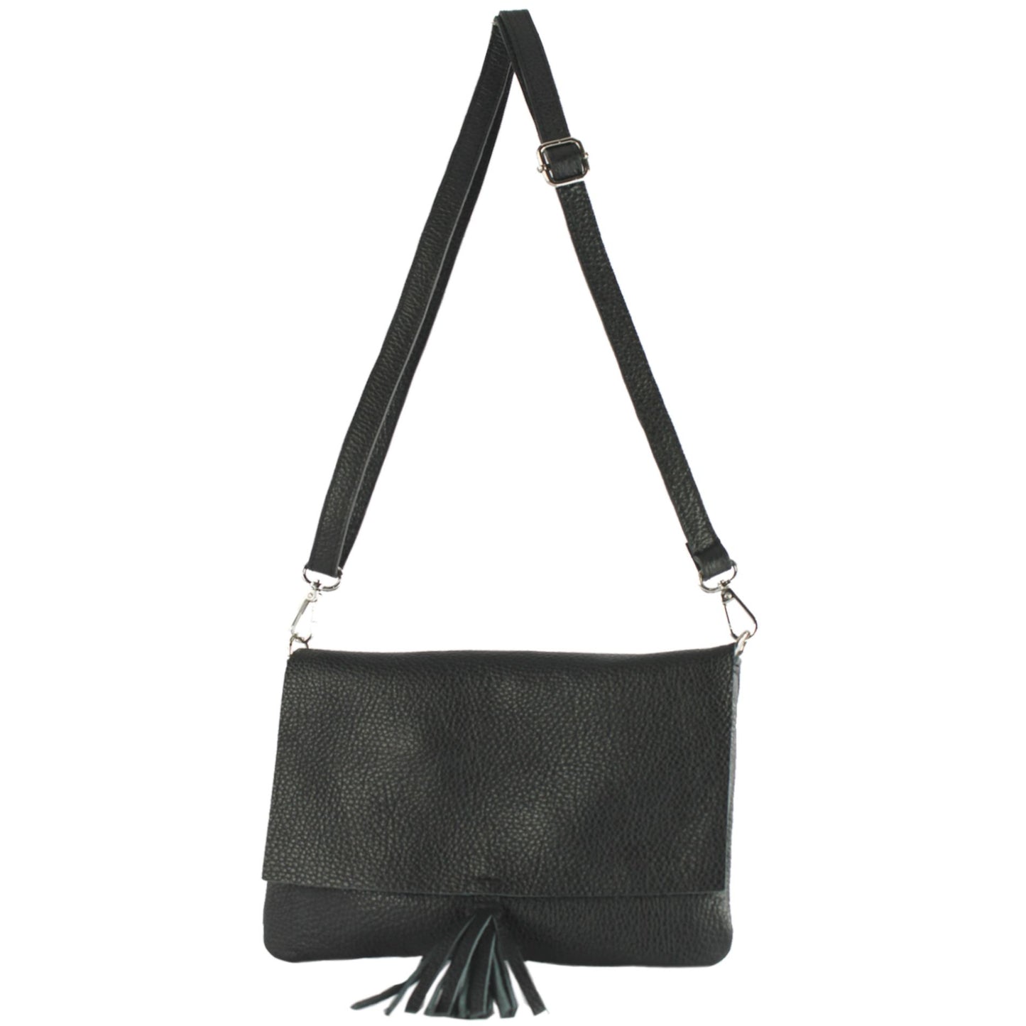 modamoda de - T242 -  ital. Leder Clutch Umhängetasche Small