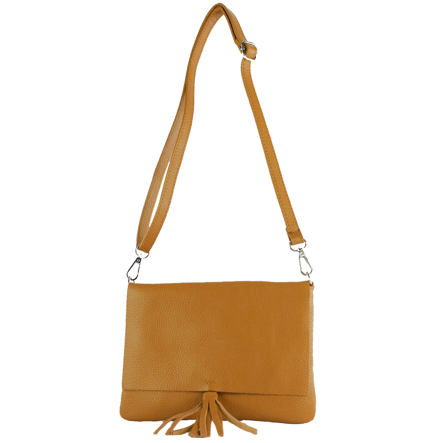 modamoda de - T242 -  ital. Leder Clutch Umhängetasche Small