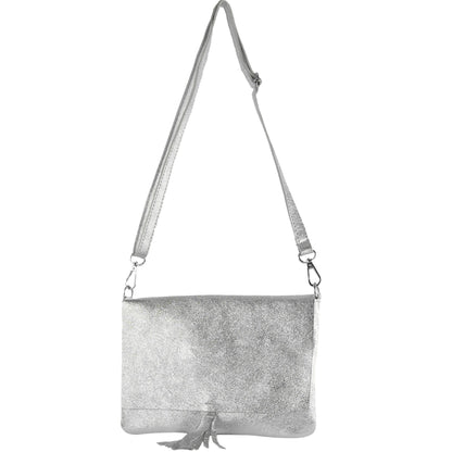 modamoda de - T242 -  ital. Leder Clutch Umhängetasche Small