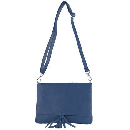 modamoda de - T242 -  ital. Leder Clutch Umhängetasche Small