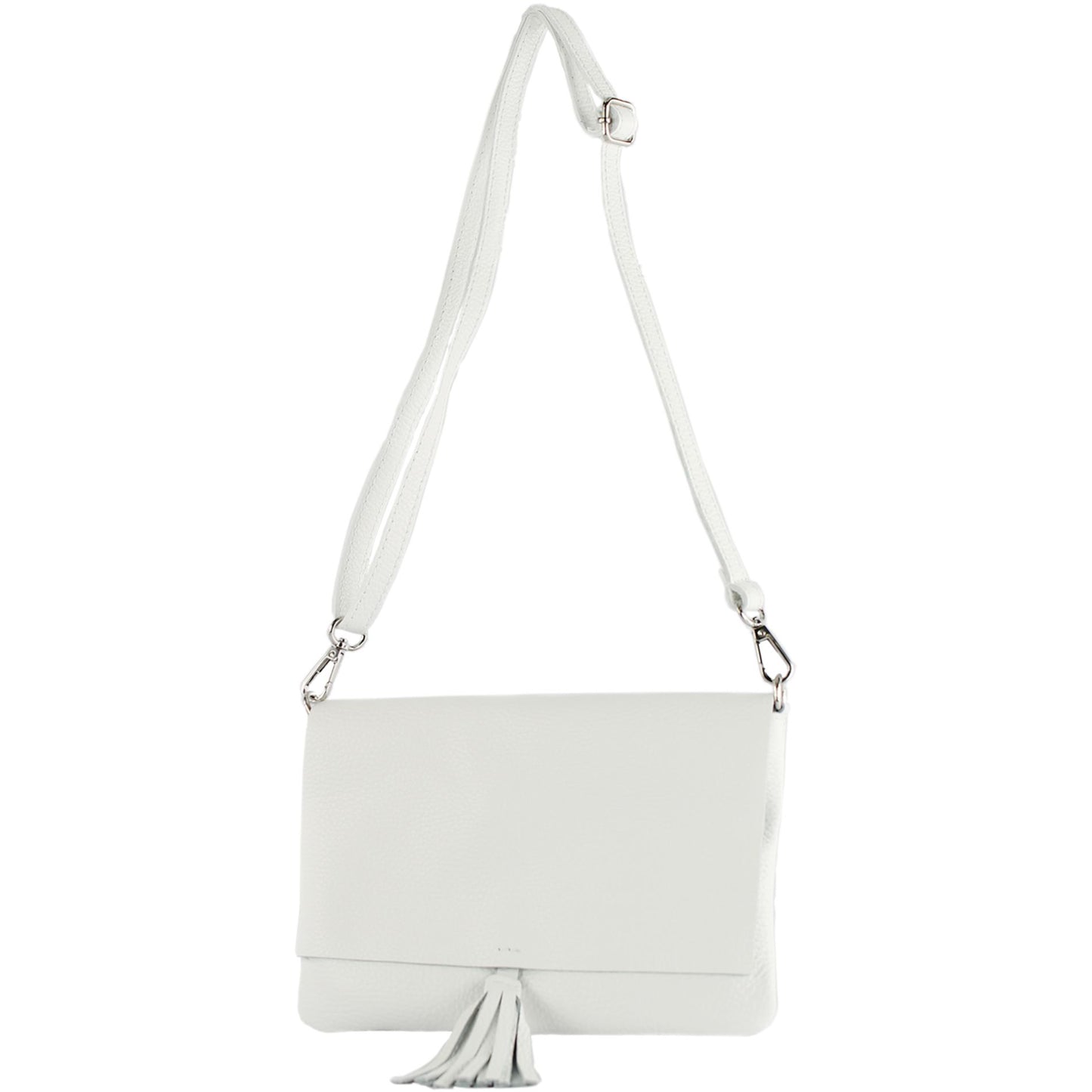 modamoda de - T242 -  ital. Leder Clutch Umhängetasche Small