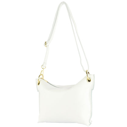 modamoda de - T243 - ital. Umhängetasche Klein Small aus Leder