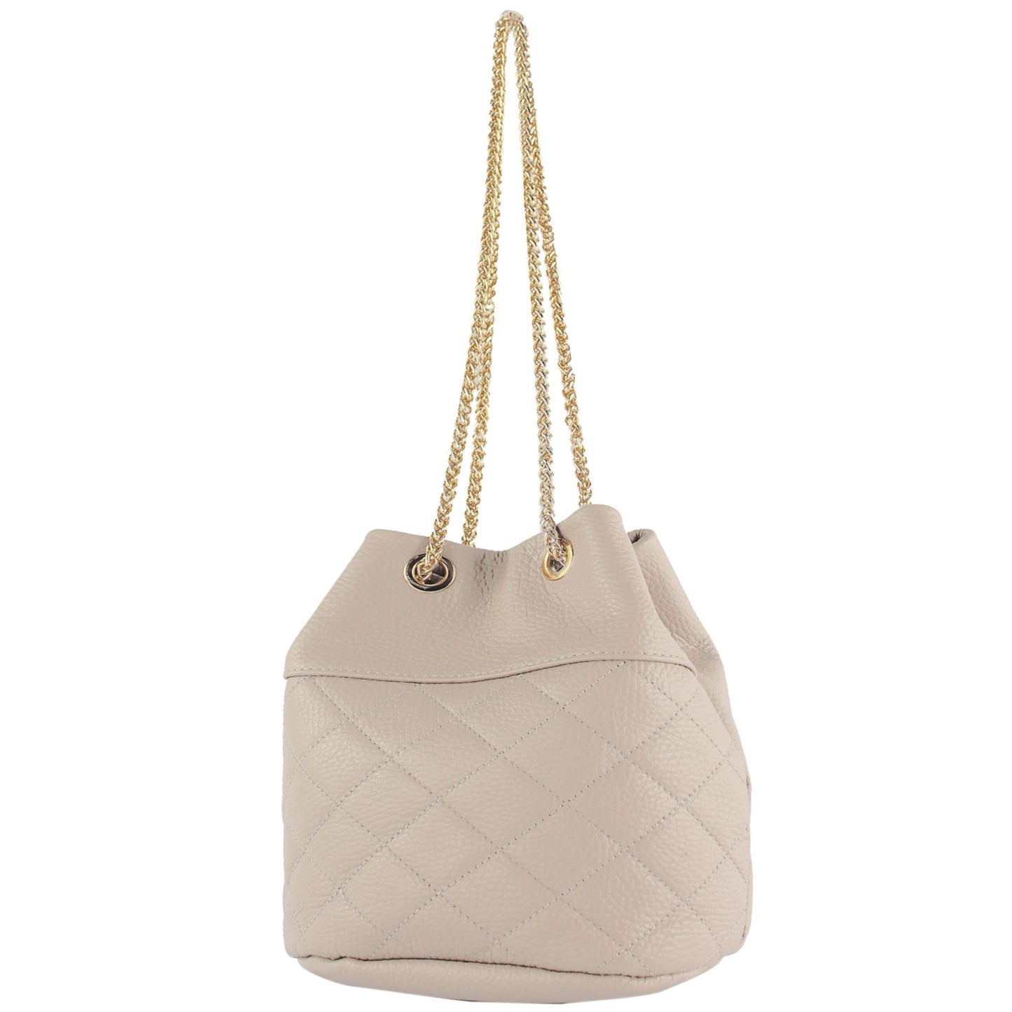 modamoda de T245 Damen Leder Beuteltasche Schultertasche handmade in Italy