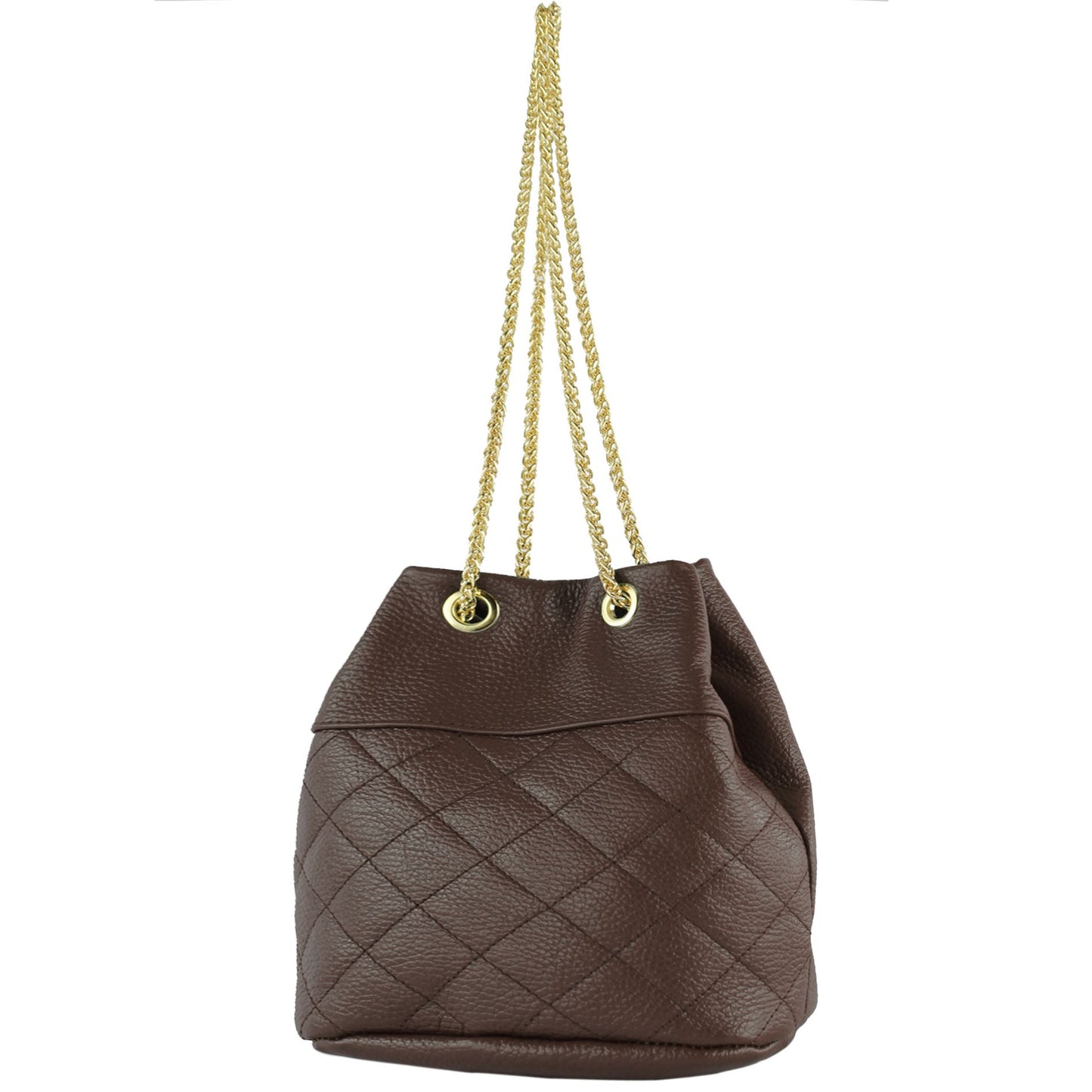 modamoda de T245 Damen Leder Beuteltasche Schultertasche handmade in Italy