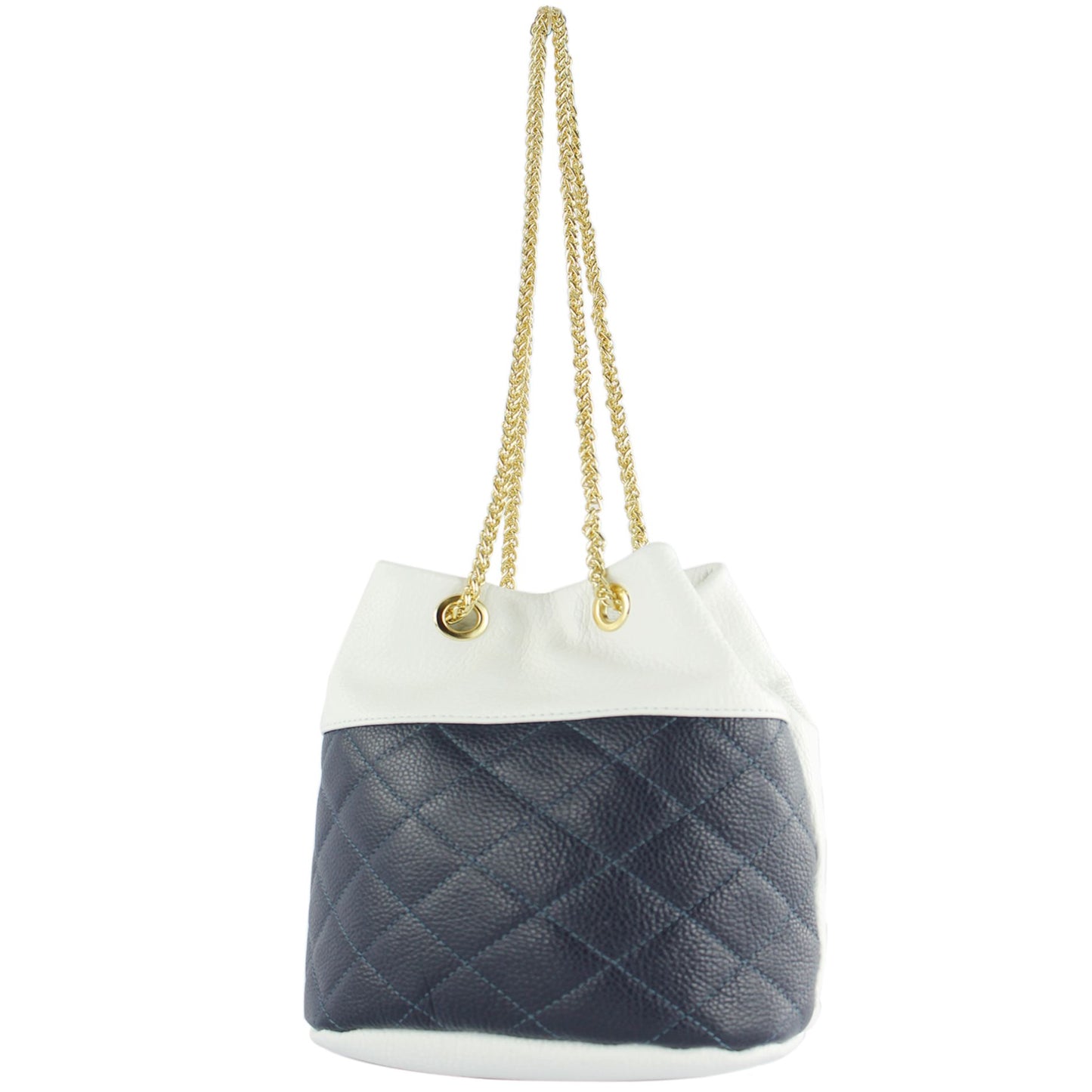 modamoda de T245 Damen Leder Beuteltasche Schultertasche handmade in Italy