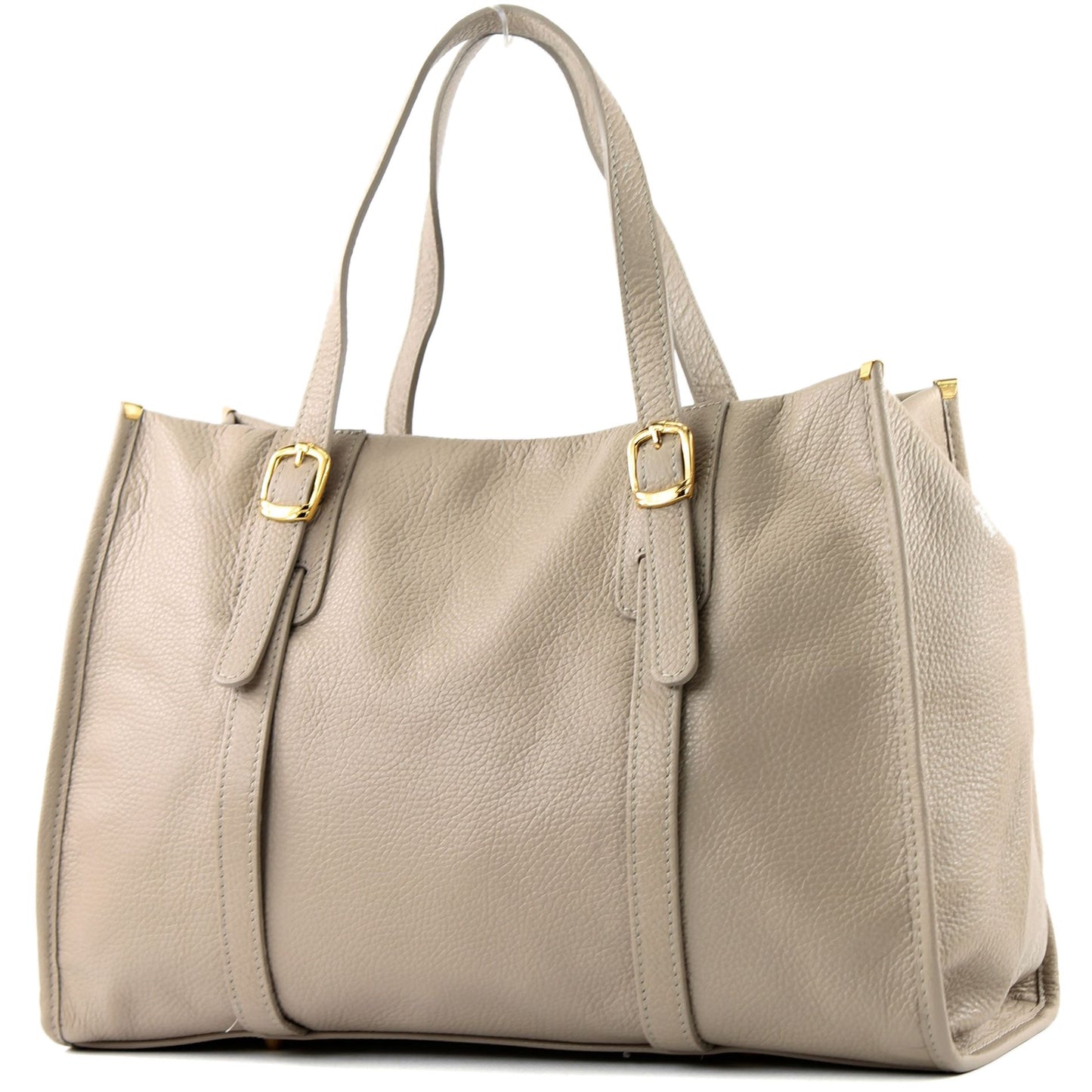 modamoda de - T26 -  ital Schultertasche aus Leder