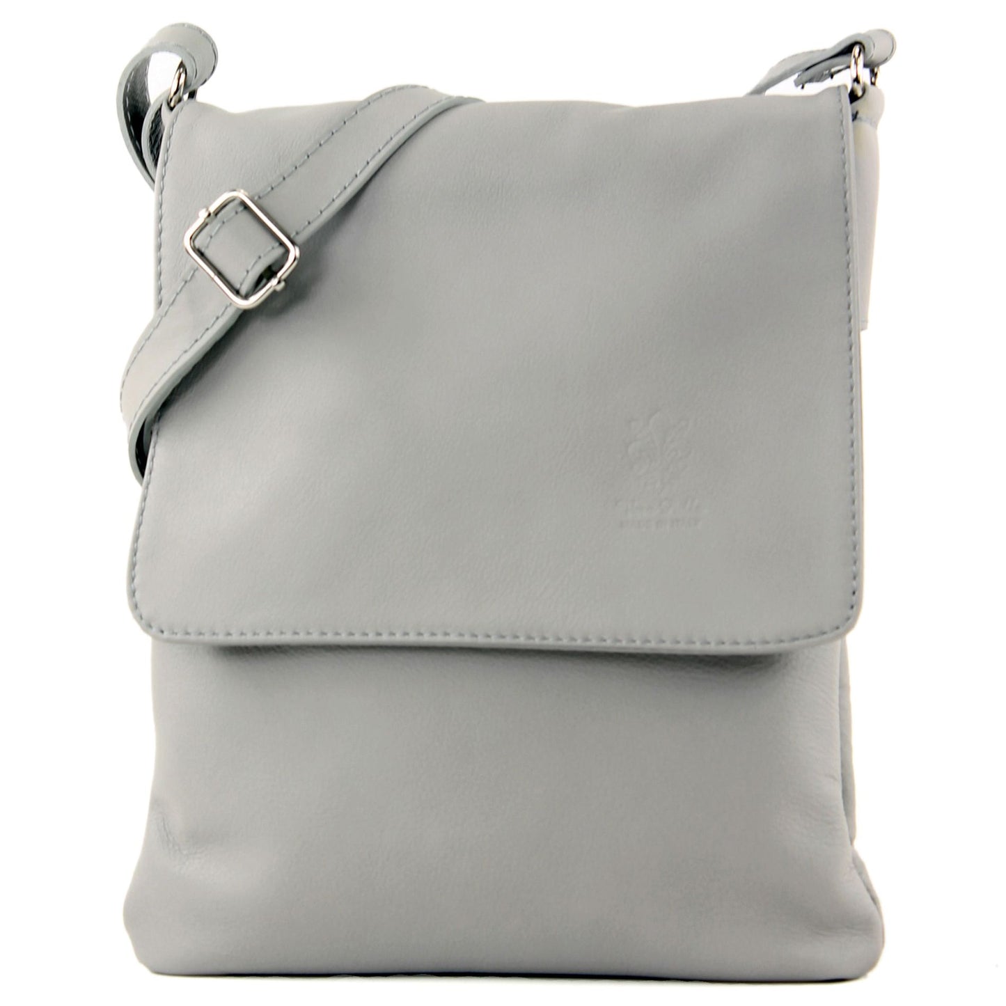 modamoda de - T33 - ital Umhängetasche Schultertasche aus Nappaleder