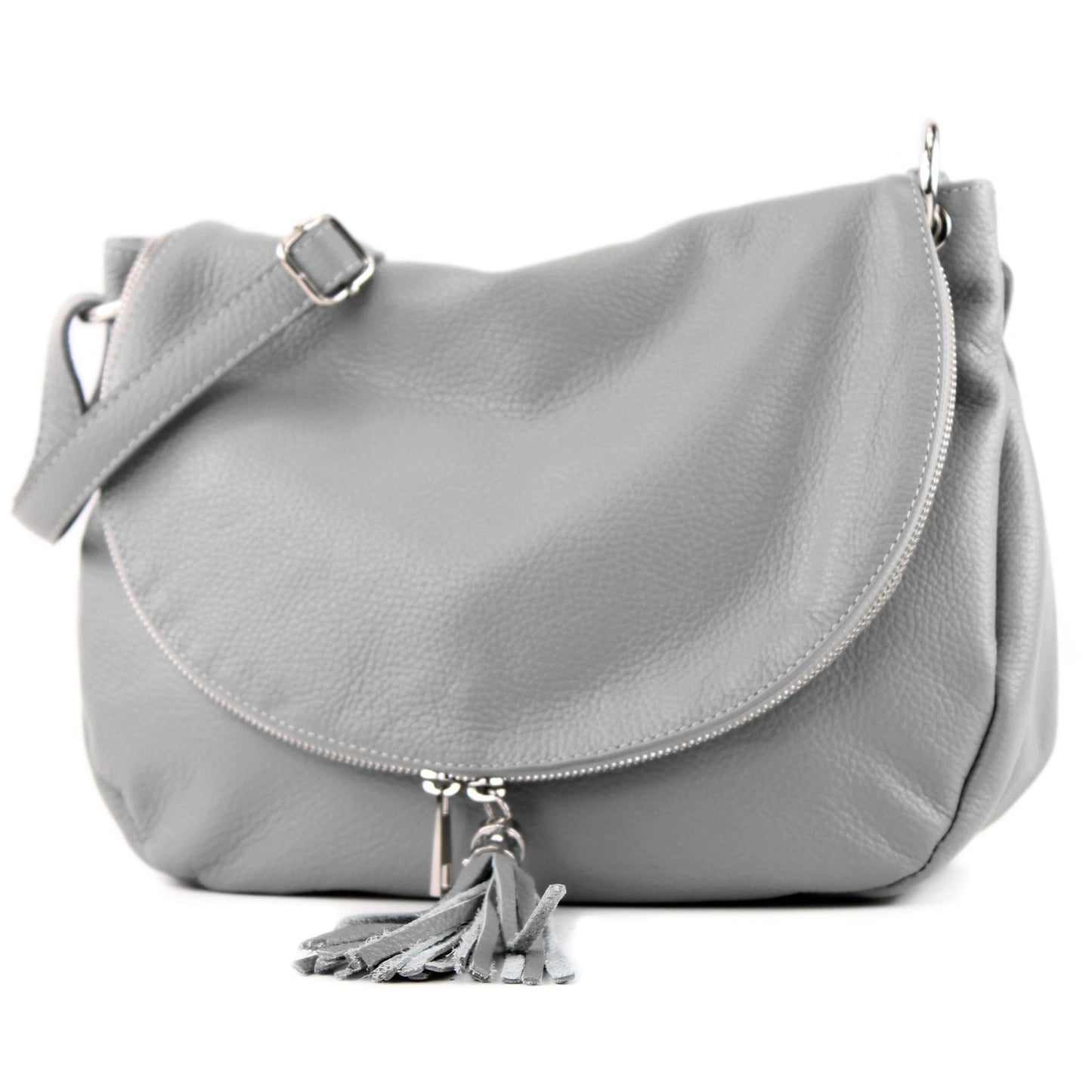 modamoda de - T40Leder - ital Schulter-/Umhängetasche Medium