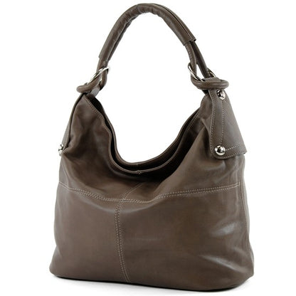 modamoda de -  DS26 - ital Damenhandtasche aus Nappaleder