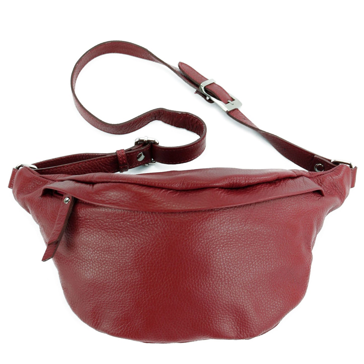 modamoda de - T77 -  ital. Hüfttasche Bauchtasche Brusttasche Large aus weichem Leder
