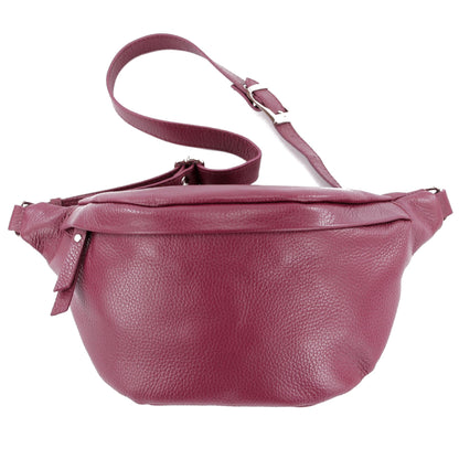 modamoda de - T77 -  ital. Hüfttasche Bauchtasche Brusttasche Large aus weichem Leder