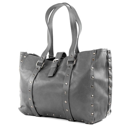 modamoda de - T89 -  ital Shopper aus Nappaleder / Wildleder