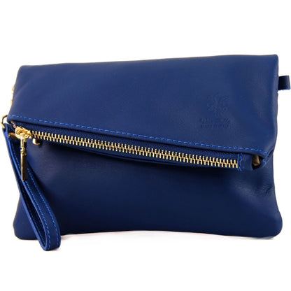 modamoda de - T95 - ital Handgelenktasche aus Nappaleder Mini