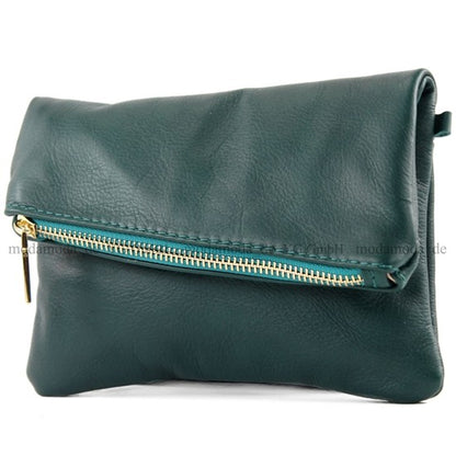 modamoda de - T95 - ital Handgelenktasche aus Nappaleder Mini