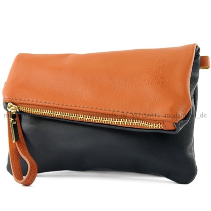 modamoda de - T95 - ital Handgelenktasche aus Nappaleder Mini