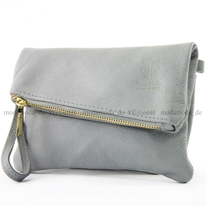 modamoda de - T95 - ital Handgelenktasche aus Nappaleder Mini