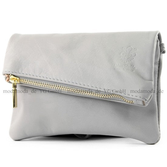 modamoda de - T95 - ital Handgelenktasche aus Nappaleder Mini