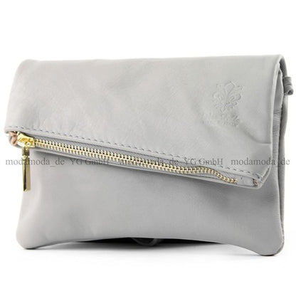 modamoda de - T95 - ital Handgelenktasche aus Nappaleder Mini