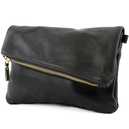 modamoda de - T95 - ital Handgelenktasche aus Nappaleder Mini