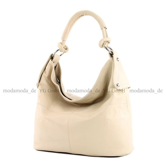 modamoda de -  DS26 - ital Damenhandtasche aus Nappaleder