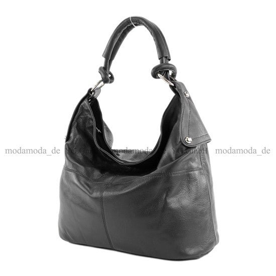 modamoda de -  DS26 - ital Damenhandtasche aus Nappaleder
