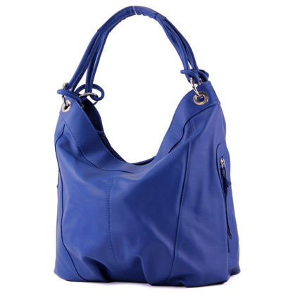 modamoda de -  Z18 - ital Damenhandtasche aus Leder/Nappaleder