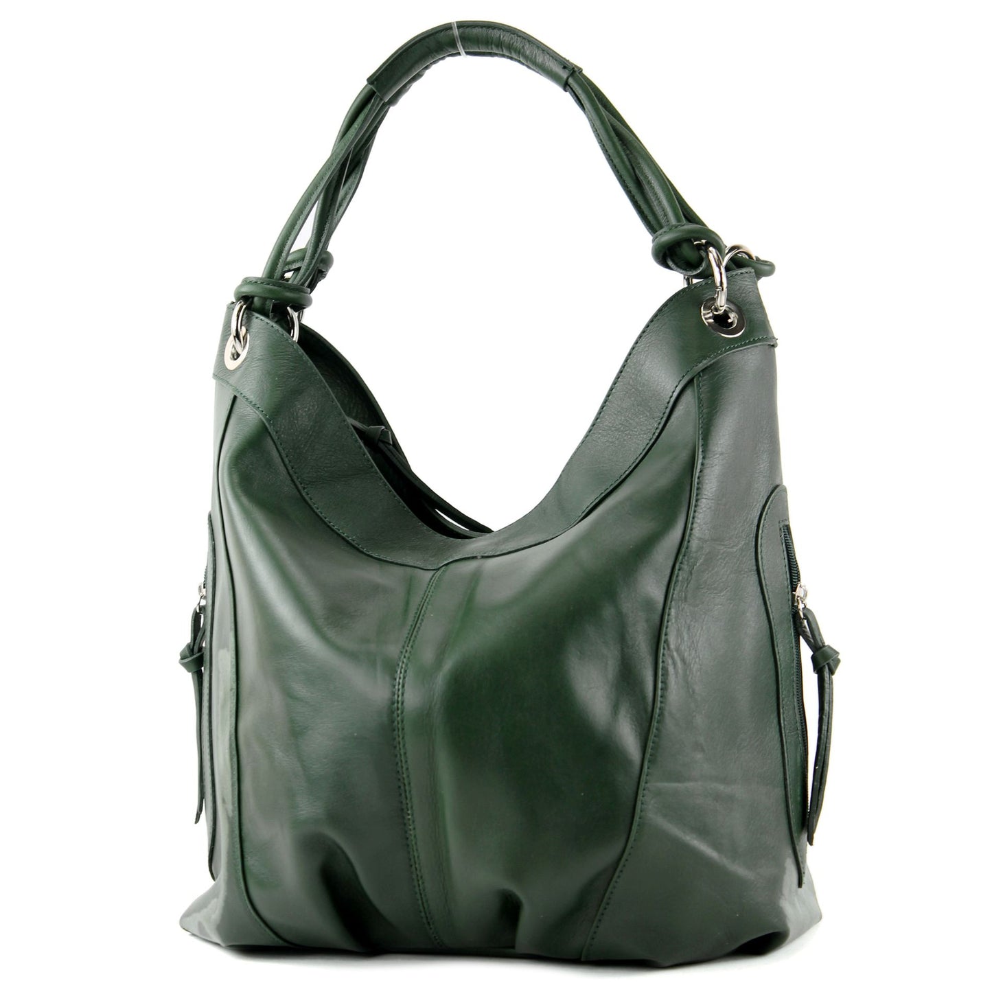 modamoda de -  Z18 - ital Damenhandtasche aus Leder/Nappaleder