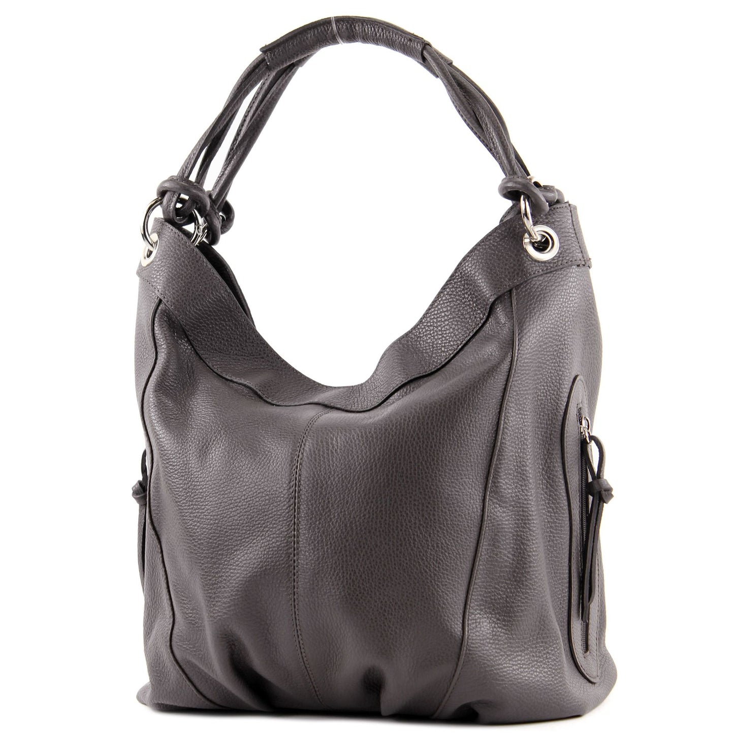 modamoda de -  Z18 - ital Damenhandtasche aus Leder/Nappaleder