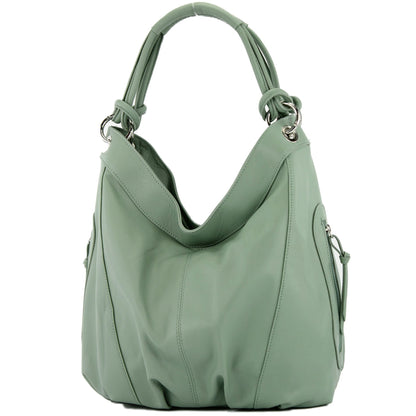 modamoda de -  Z18 - ital Damenhandtasche aus Leder/Nappaleder