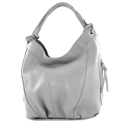 modamoda de -  Z18 - ital Damenhandtasche aus Leder/Nappaleder