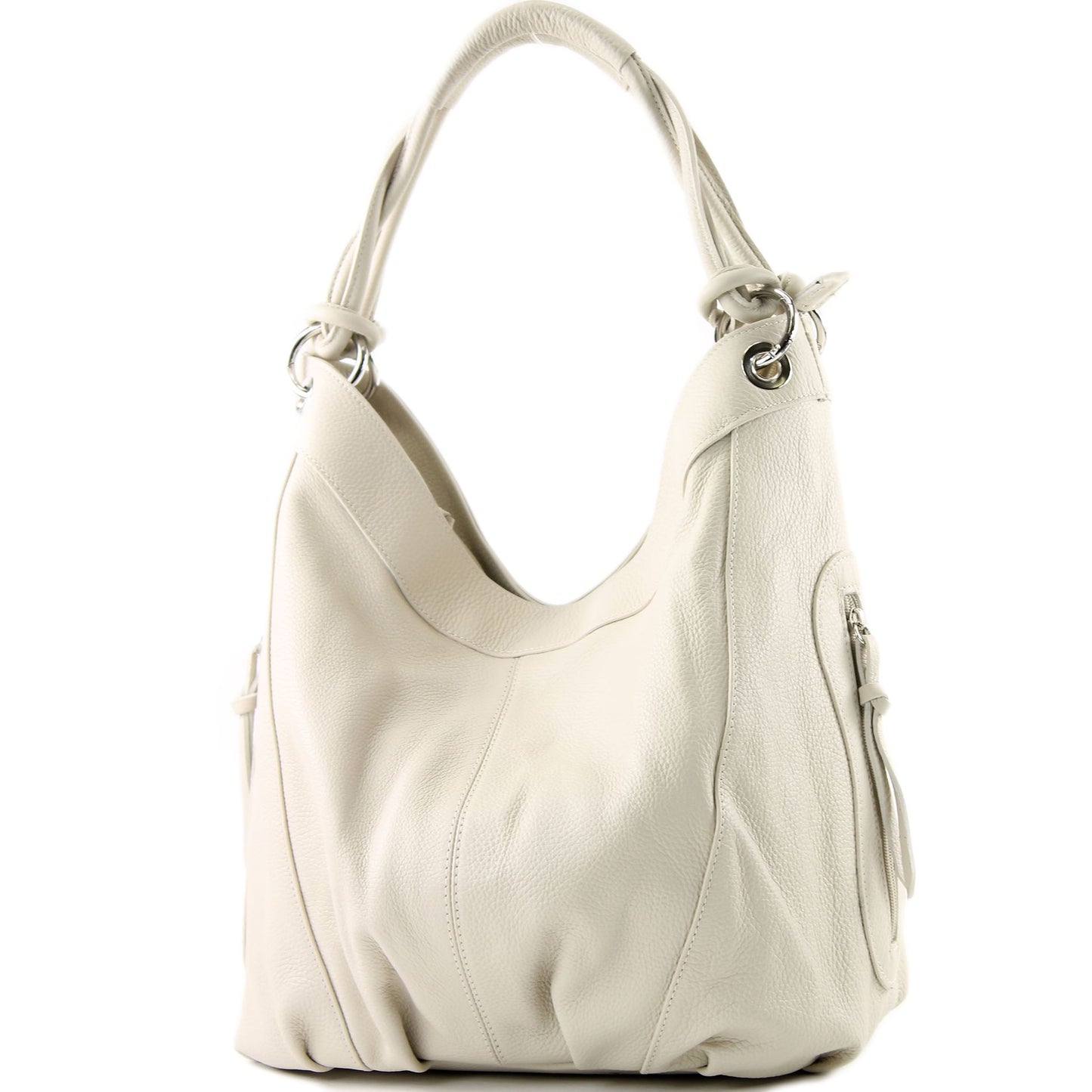 modamoda de -  Z18 - ital Damenhandtasche aus Leder/Nappaleder