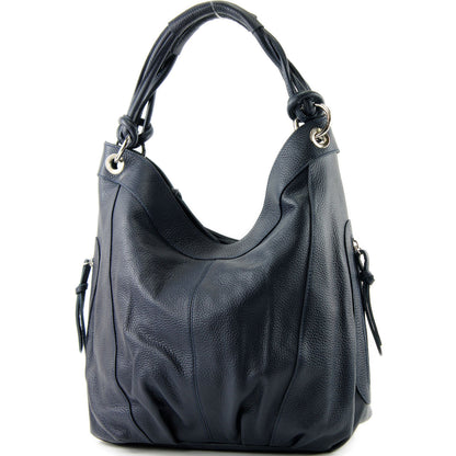 modamoda de -  Z18 - ital Damenhandtasche aus Leder/Nappaleder