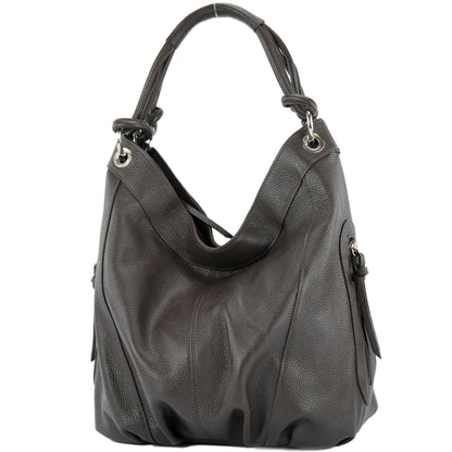 modamoda de -  Z18 - ital Damenhandtasche aus Leder/Nappaleder