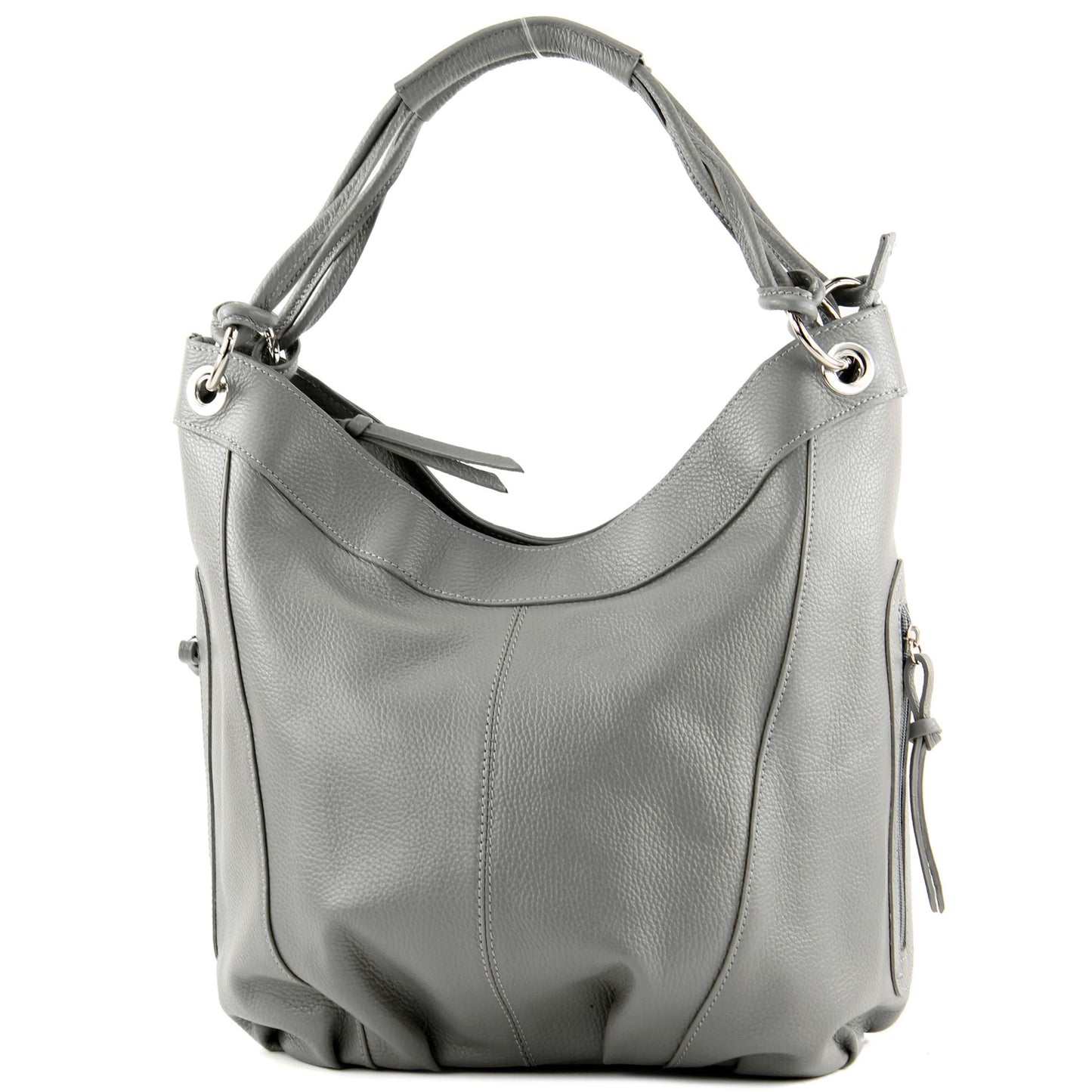 modamoda de -  Z18 - ital Damenhandtasche aus Leder/Nappaleder